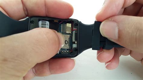 smart watch q18 inserting sim card|Where is SIM card tray for Q18 smart watch .